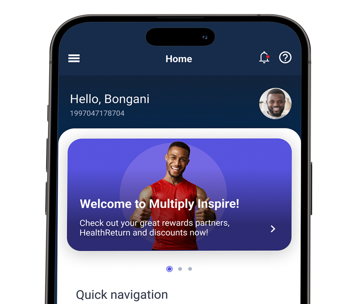 Multiply Inspire App Screenshot